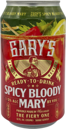 front view of bottle